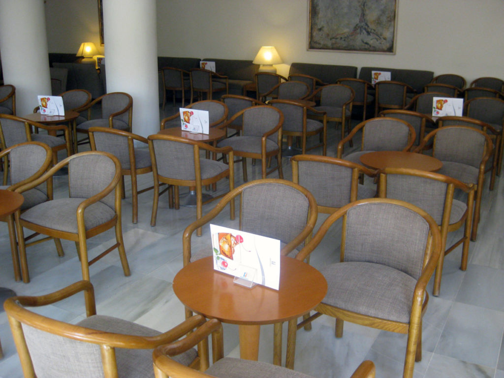 Lobby bar seating