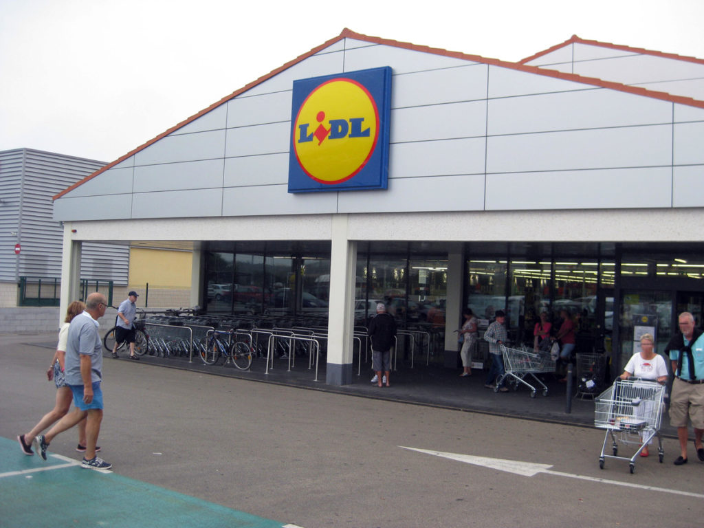 Lidl Supermarkt