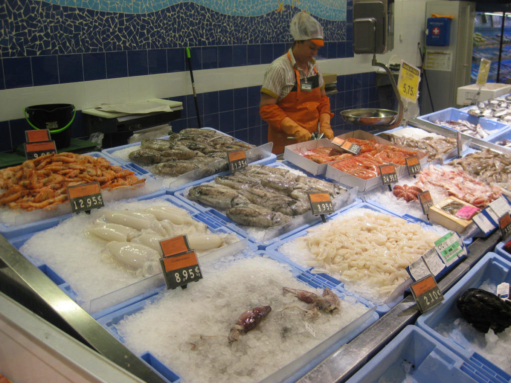 frischer Fisch