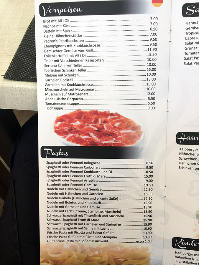 Vorspeisen